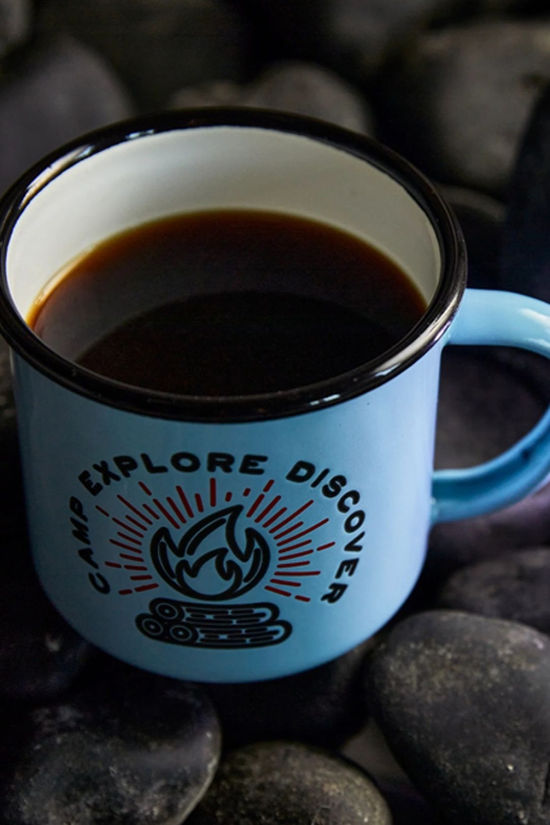 Cotswold Camp Explore Discover Enamel Mug