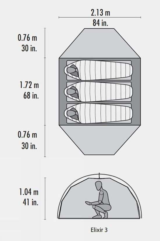 Cotswold Elixir 3 Tent