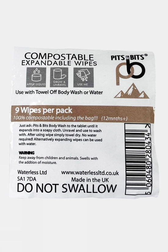 cotswold Expandable Wipes - 9pk