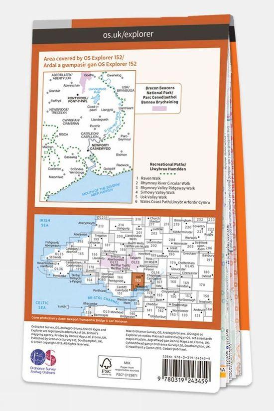 Cotswold Explorer Map 152 Newport And Pontypool