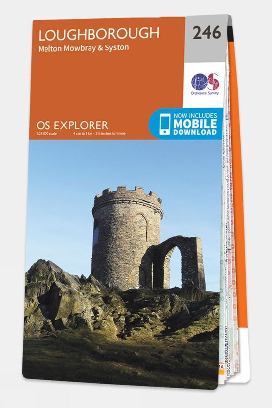 cotswold Explorer Map 246 Loughborough