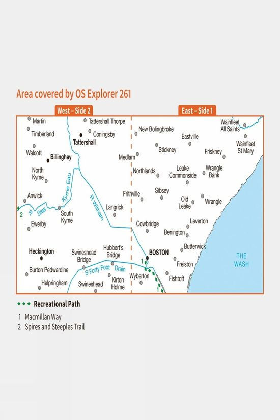 Cotswold Explorer Map 261 Boston