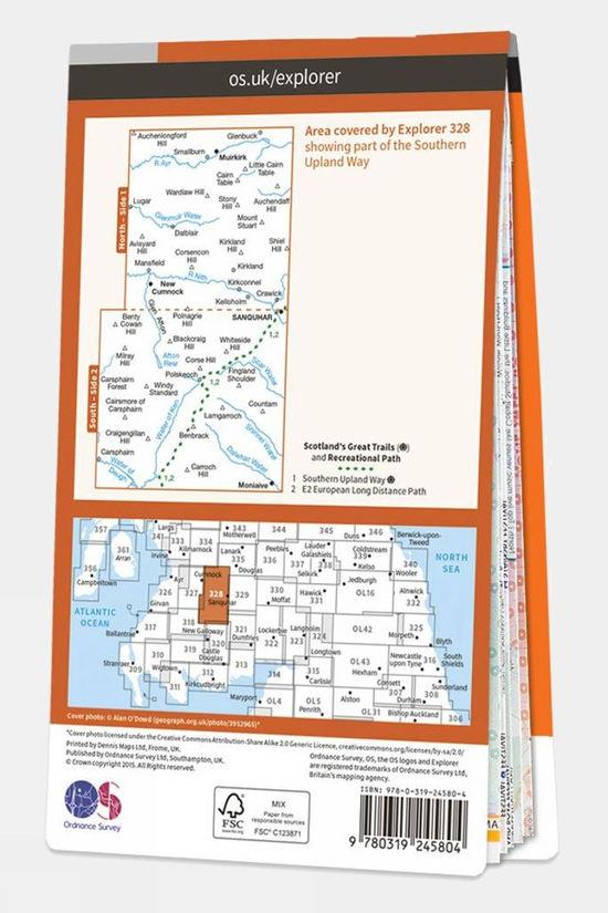 Cotswold Explorer Map 328 Sanquhar And New Cumnock