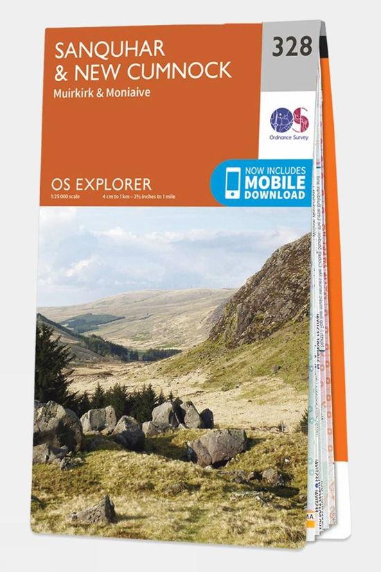 cotswold Explorer Map 328 Sanquhar and New Cumnock