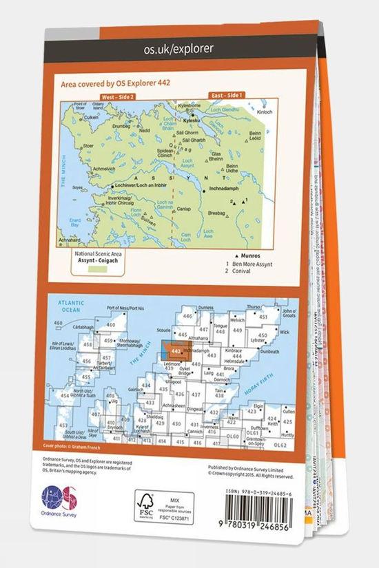 Cotswold Explorer Map 442 Assynt And Lochinver
