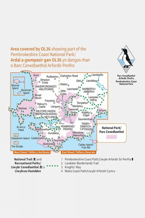 Cotswold Explorer Map OL36 South Pembrokeshire