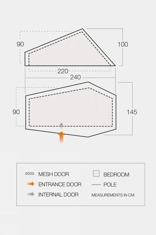 Cotswold F10 Hydrogen Air Tent