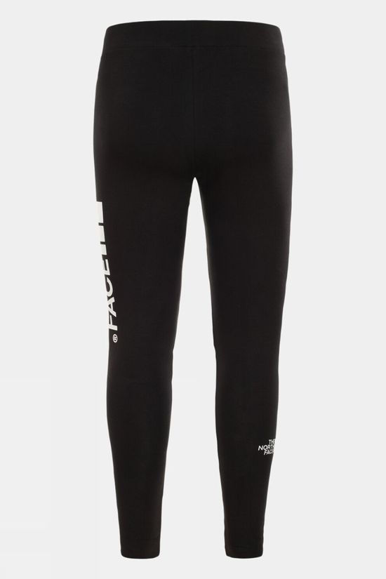 Girls Cotton Blend Big Logo Leggings 14+