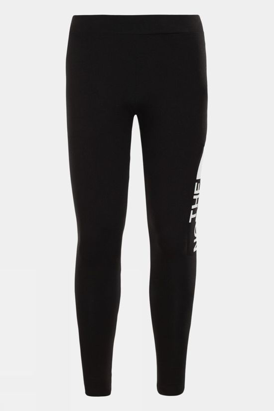 Girls Cotton Blend Big Logo Leggings 14+