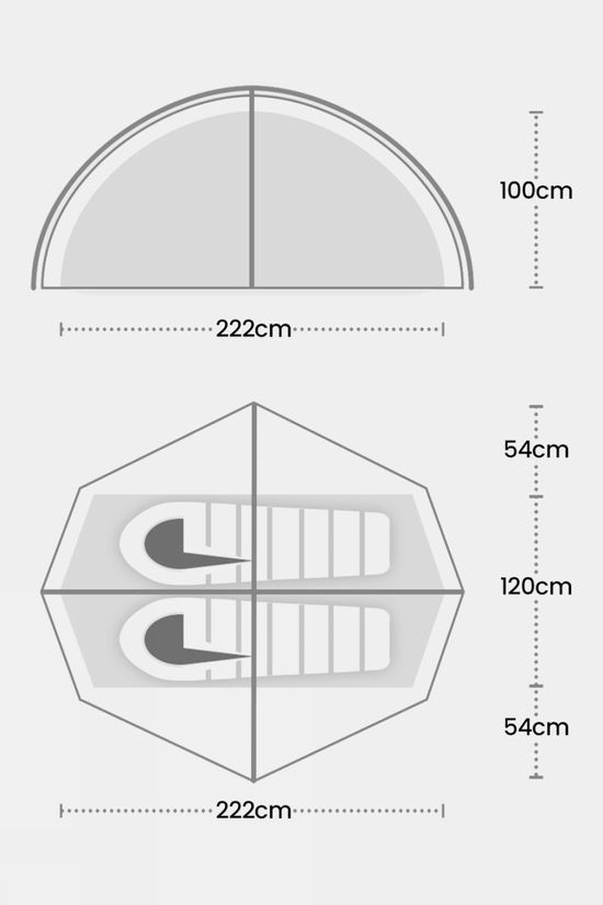 Cotswold Helm Compact 2 Tent