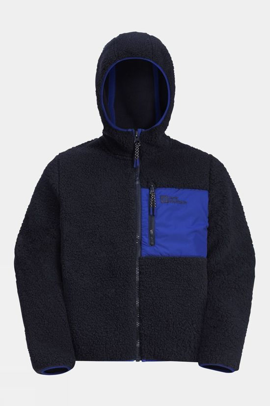 Kids Ice Curl Hood Fleece Jacket