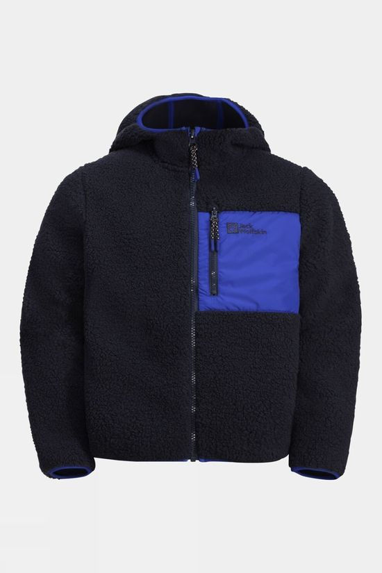 Kids Ice Curl Hood Fleece Jacket