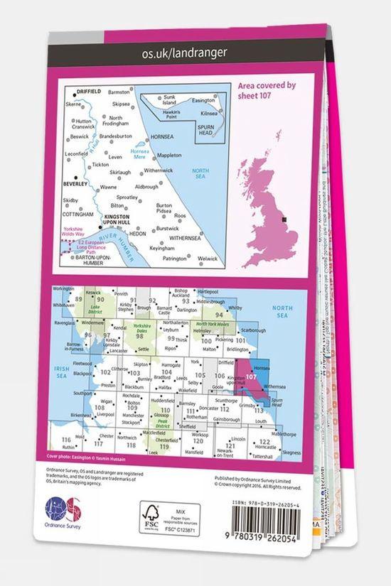 Cotswold Landranger Map 107 Kingston Upon Hull