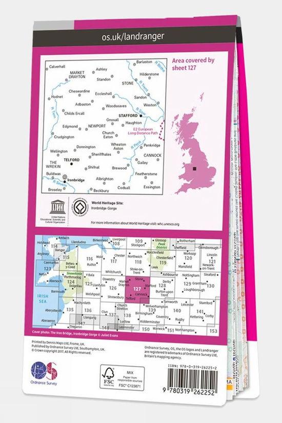 Cotswold Landranger Map 127 Stafford And Telford