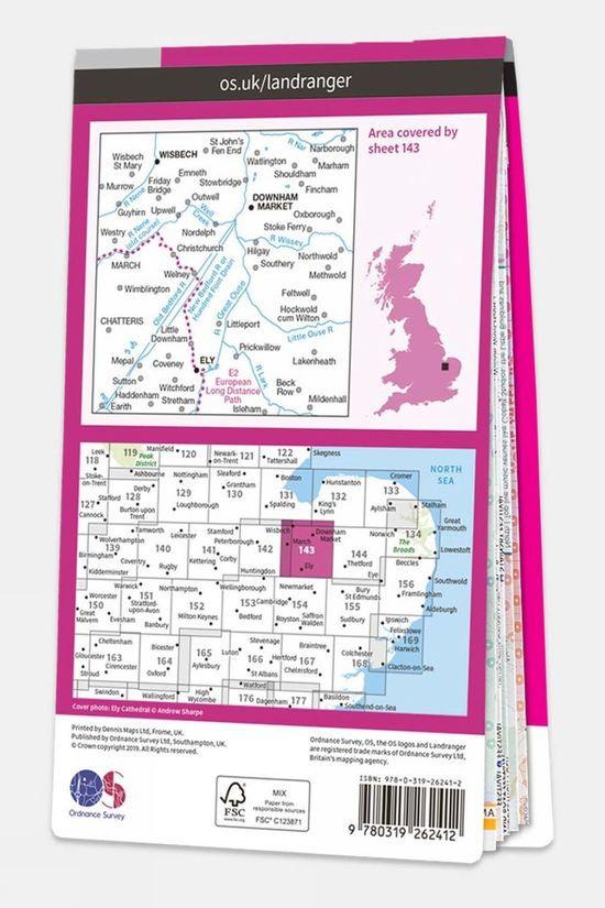 Cotswold Landranger Map 143 Ely And Wisbech
