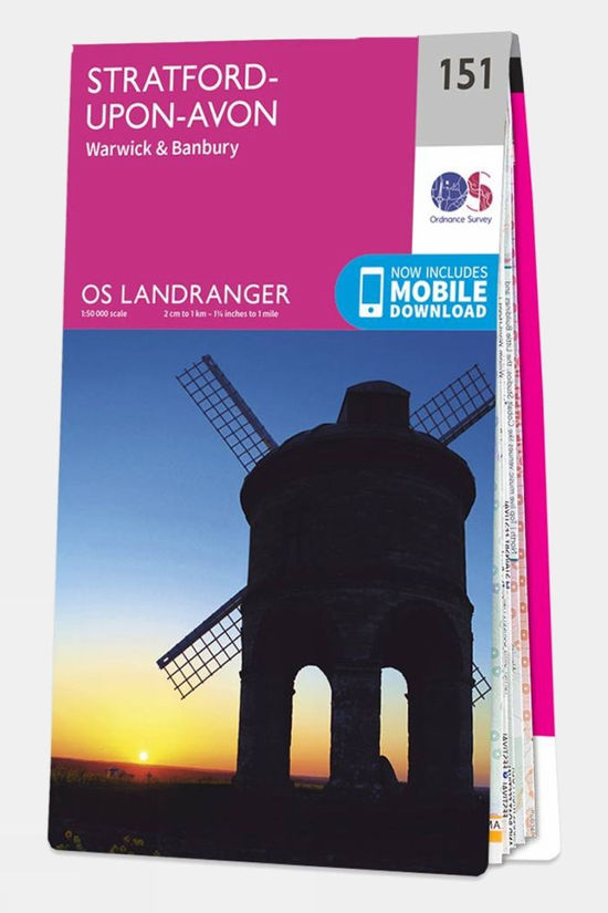 cotswold Landranger Map 151 Stratford-upon-Avon