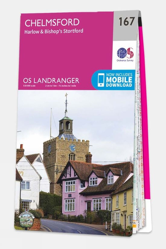 cotswold Landranger Map 167 Chelmsford