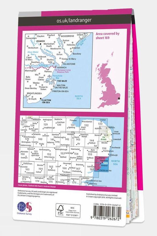 Cotswold Landranger Map 169 Ipswich And The Naze