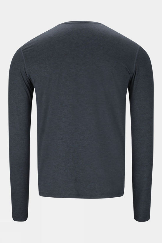 Mens Abdon Melange Long Sleeve T-Shirt