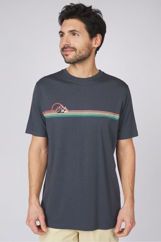 cotswold Mens Adventure Stripes T-Shirt