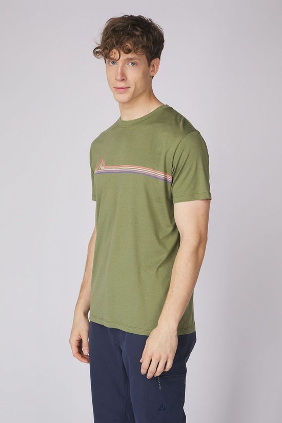 Cotswold Mens Adventure Stripes T-Shirt