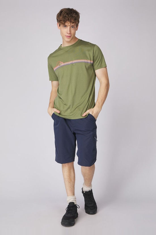Cotswold Mens Adventure Stripes T-Shirt