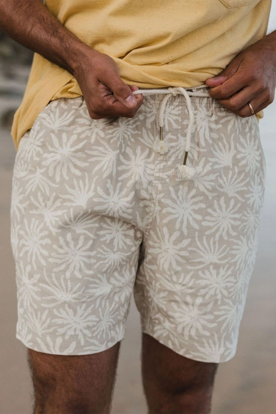 Cotswold Mens Drifter Printed Cord Shorts