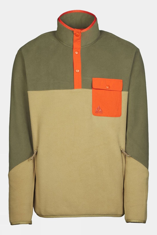 cotswold Mens Fitzroy Snap Fleece Top