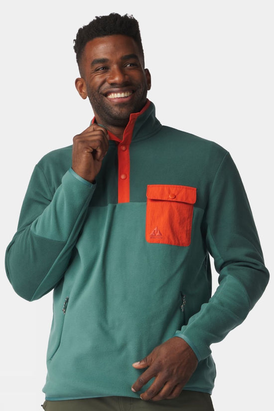 Cotswold Mens Fitzroy Snap Fleece Top