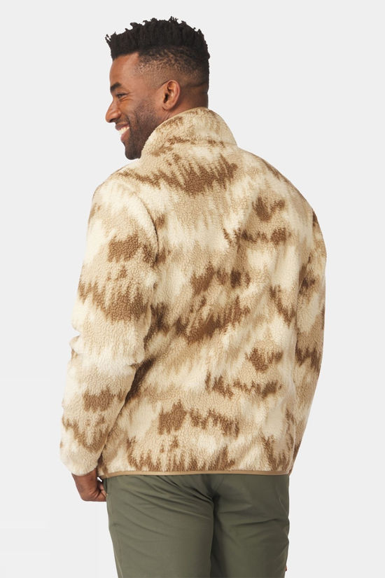 Cotswold Mens Flynn Printed Half Zip Fleece