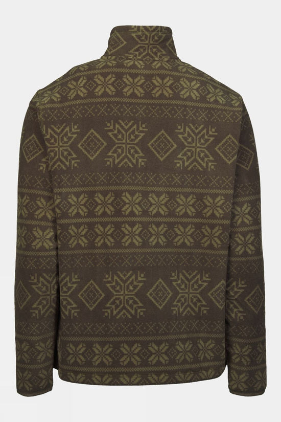 Cotswold Mens Inverno Printed Half Zip Fleece