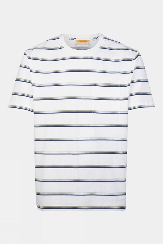 cotswold Mens Journey Striped Short Sleeve T-Shirt