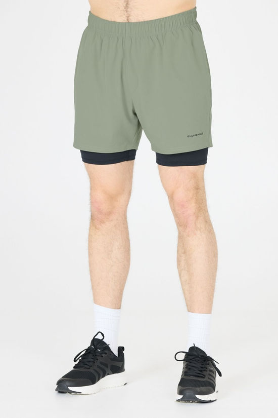 Mens Kros 2-In-1 Running Shorts
