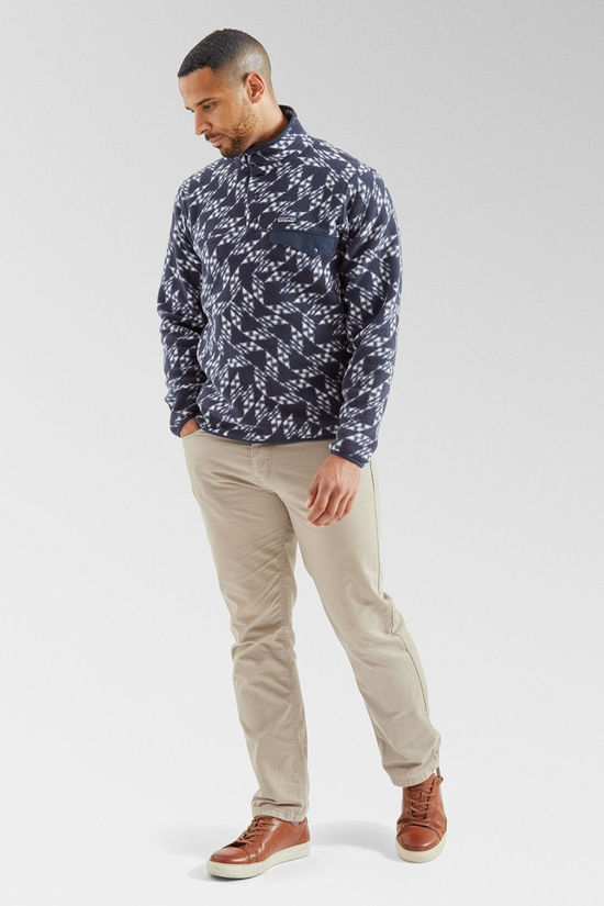 Cotswold Mens Lightweight Synchilla Snap-T Fleece