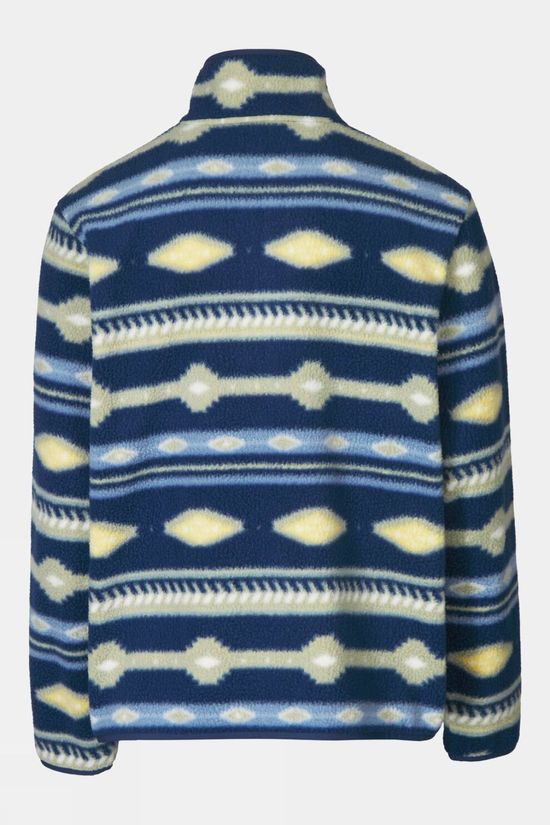 Cotswold Mens Pehoe Printed Snap Half Zip Fleece