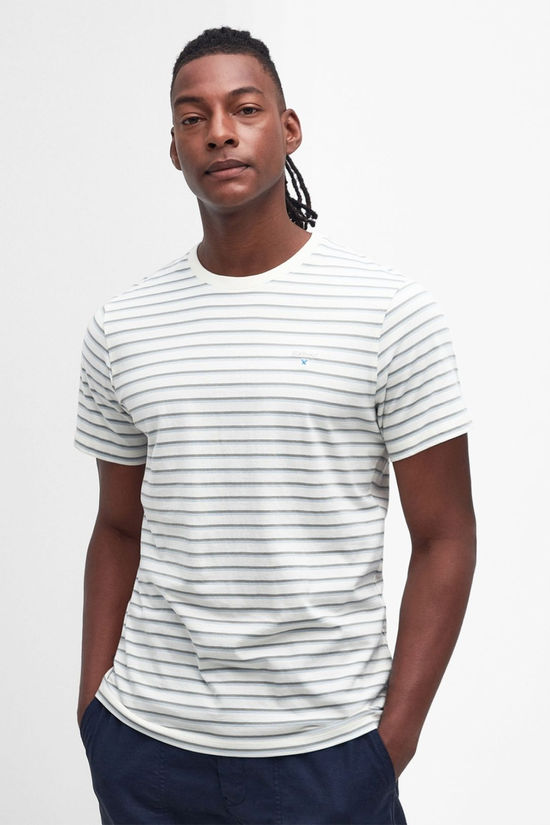 Cotswold Mens Ponte Stripe T-Shirt