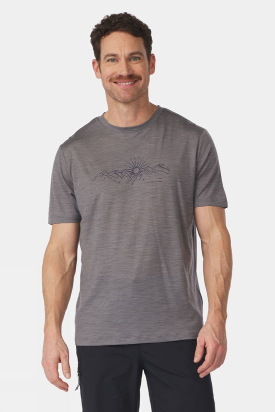 Cotswold Mens Red Rock Merino T-Shirt