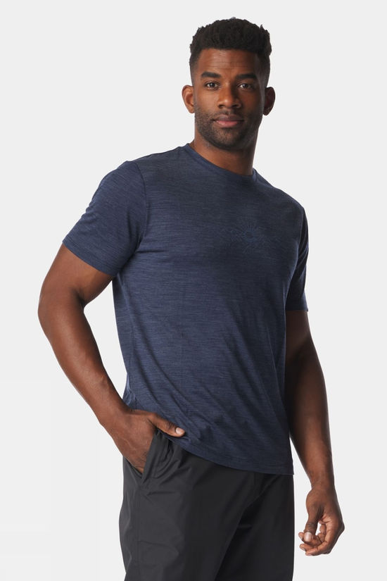 Cotswold Mens Red Rock Merino T-Shirt