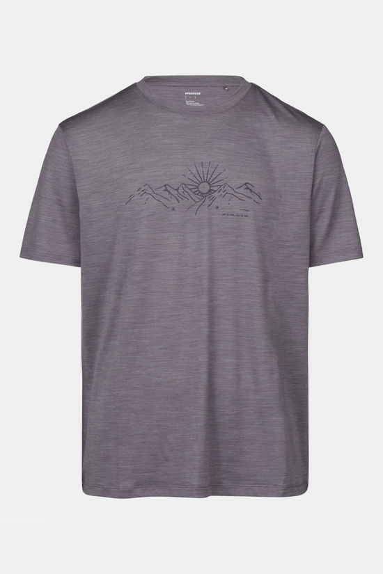 cotswold Mens Red Rock Merino T-Shirt