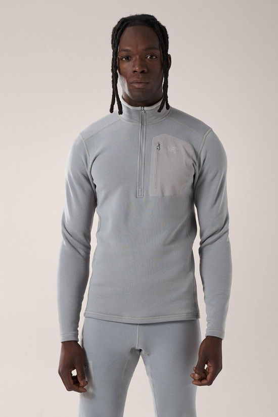 Cotswold Mens Rho Zip Neck Top