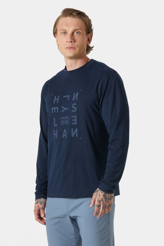 Cotswold Mens Skog Graphic Long Sleeve T-Shirt