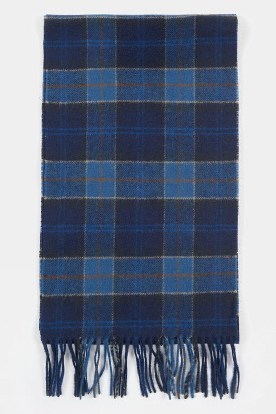 Cotswold Mens Tartan Lambswool Scarf