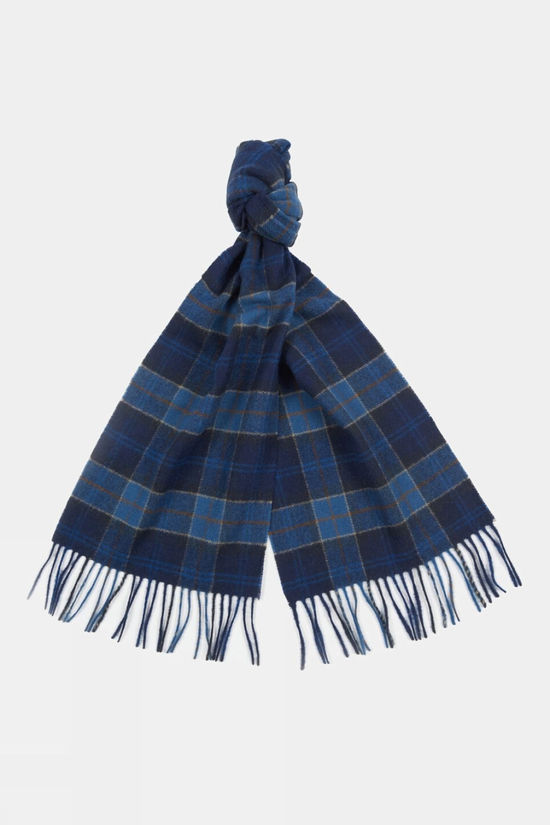 cotswold Mens Tartan Lambswool Scarf