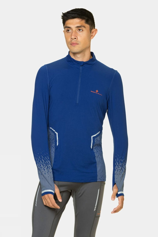 Mens Tech Reflect Half Zip Top
