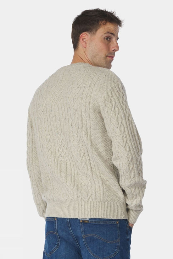 Cotswold Mens Vagur Cable Sweatshirt