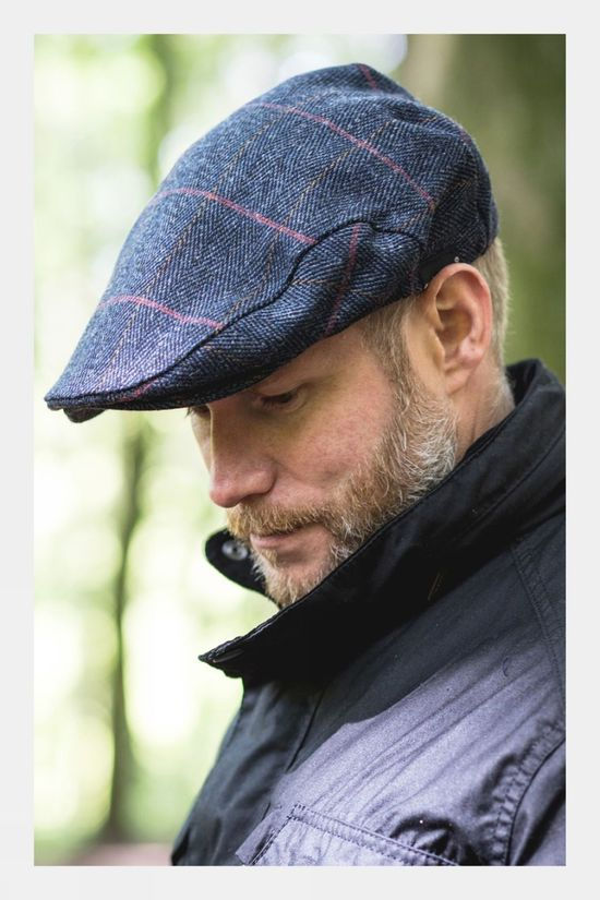 Cotswold Mens Woburn Tweed Flat Cap
