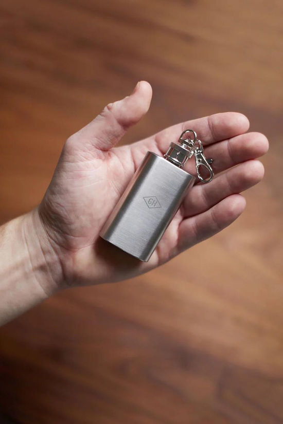 Cotswold Mini Hip Flask Keyring