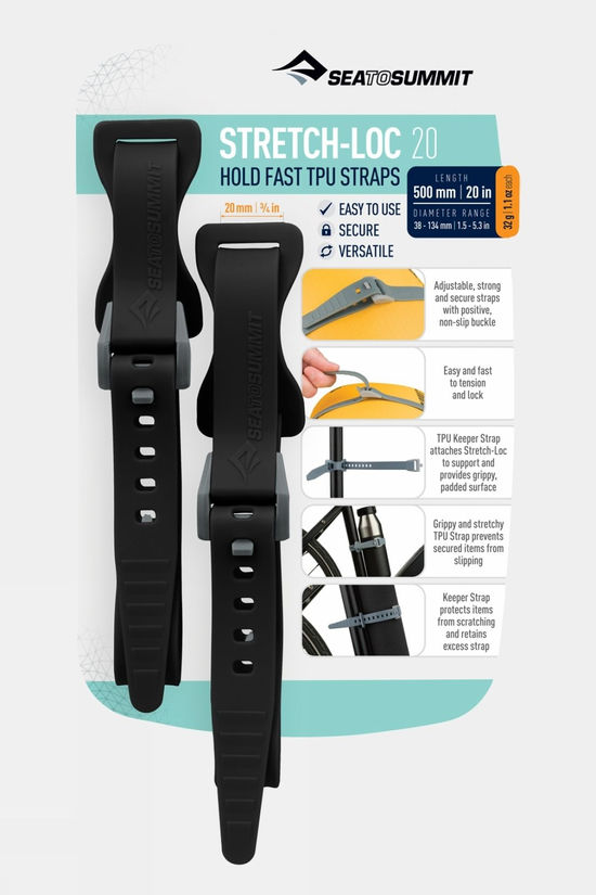 cotswold Stretch-Loc TPU Straps - 2 Pack