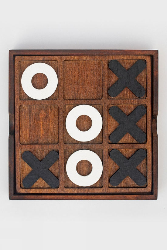 Cotswold Tic-Tac-Toe Wooden Board Game