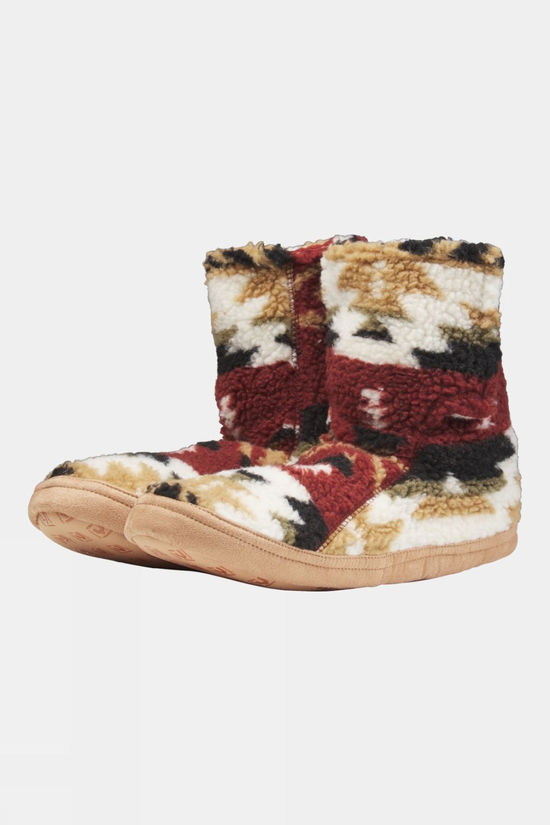 Cotswold Unisex Sherpa Printed Slippers